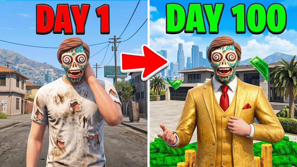 GTA 5, How to Survive 100 Days as a Billionaire